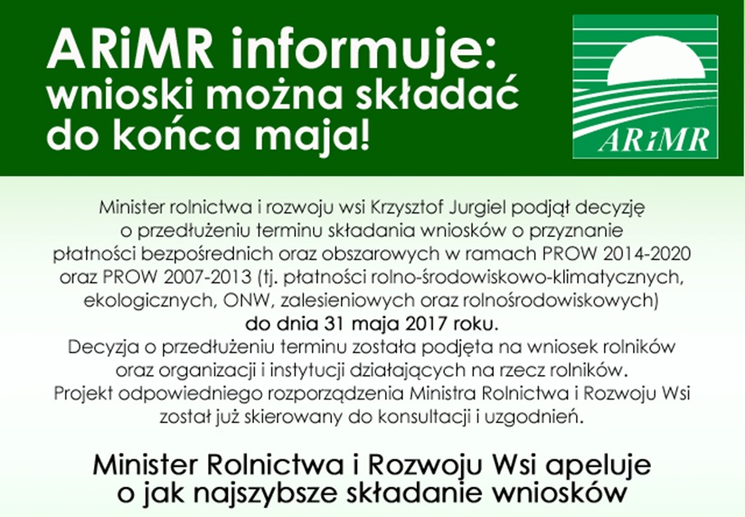 wnioski ARiMR
