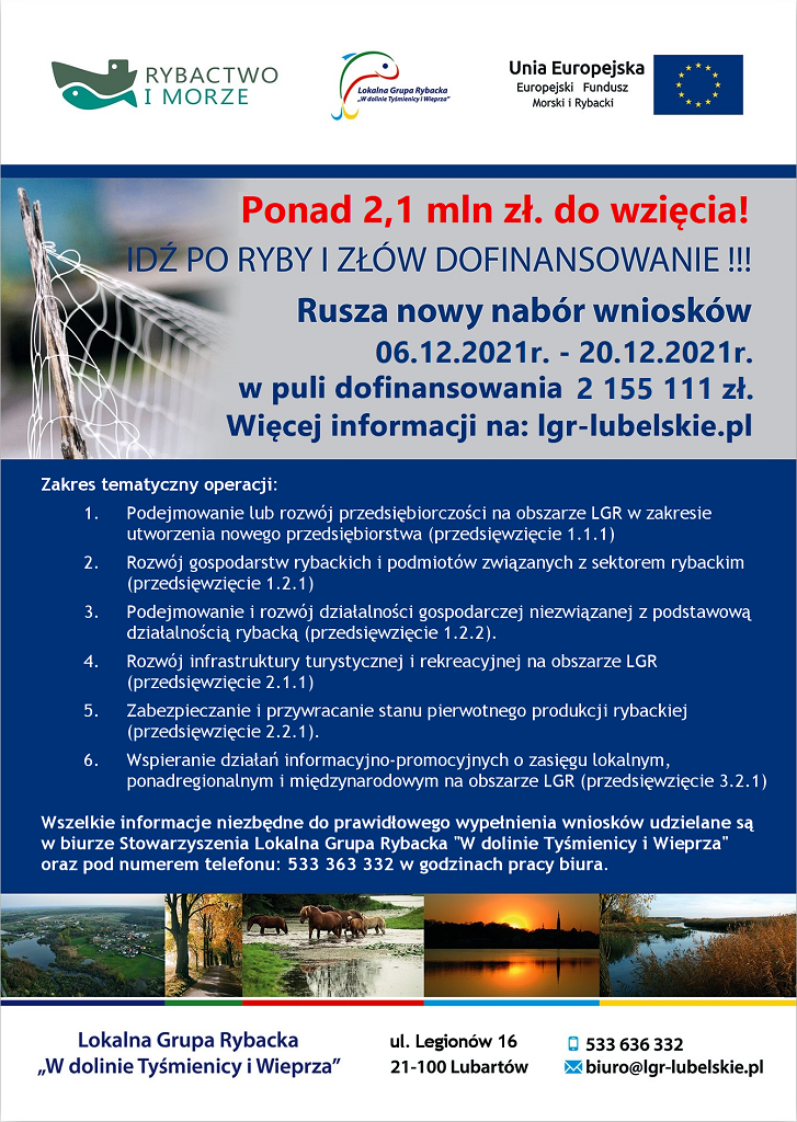 plakat nabór wniosków