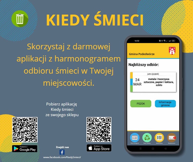 ulotka - kiedy śmieci