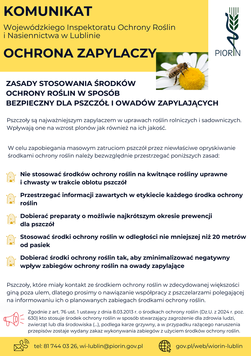 Ochrona zapylaczy