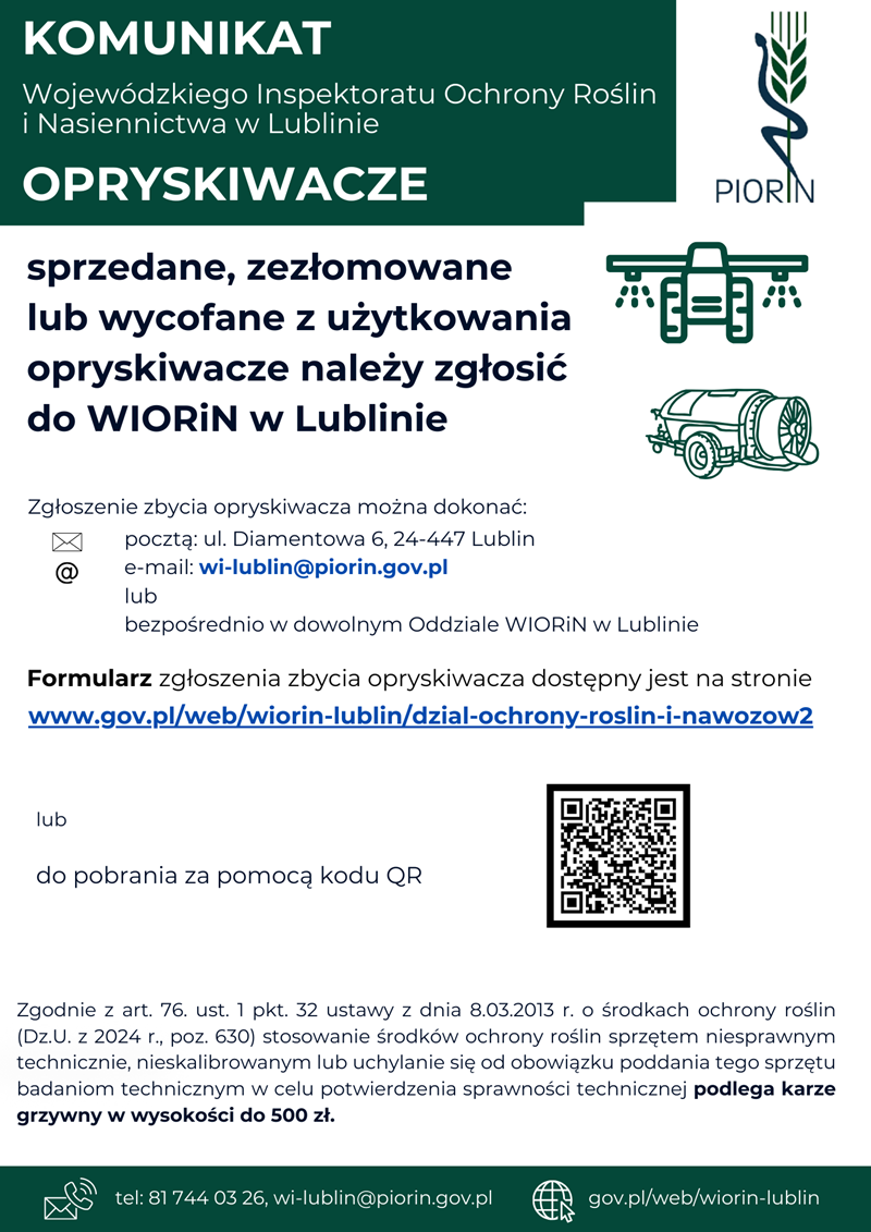 Opryskiwacze