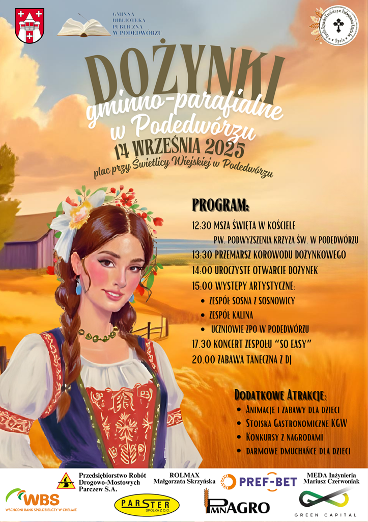 Dożynki 2025 - plakat