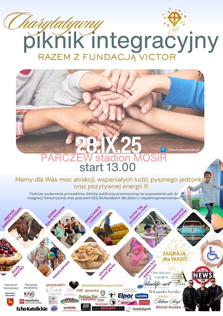 Piknik integracyjny dla osób z niepełnosprawnych