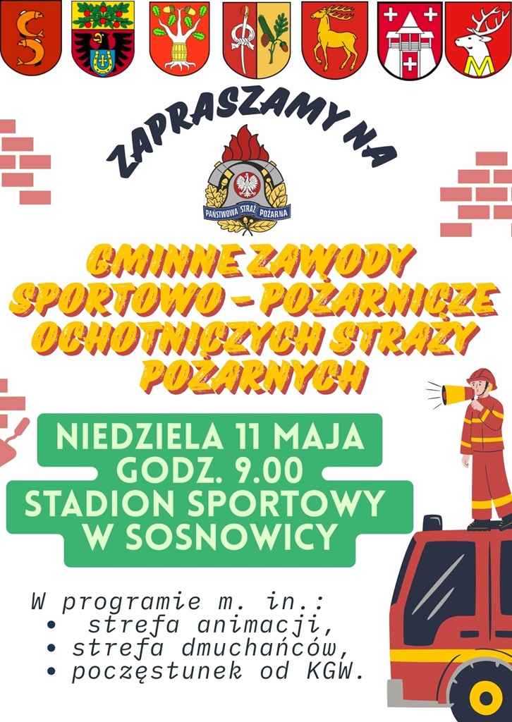 Plakat - zaproszenie na zawody