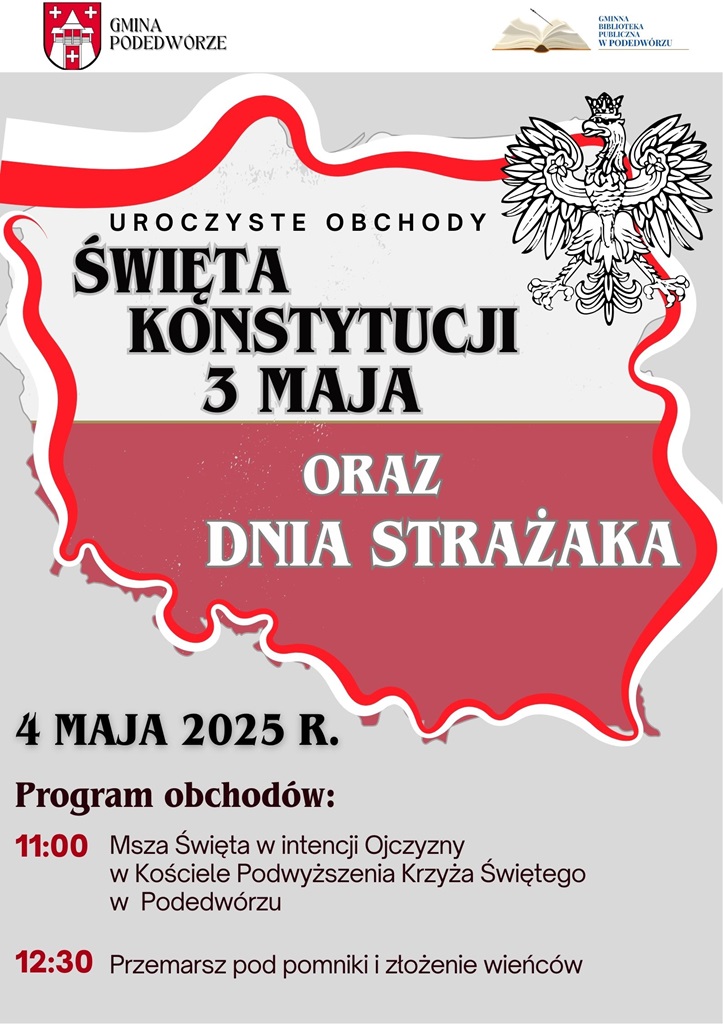 Plakat - Święto Konstytucji 3 Maja