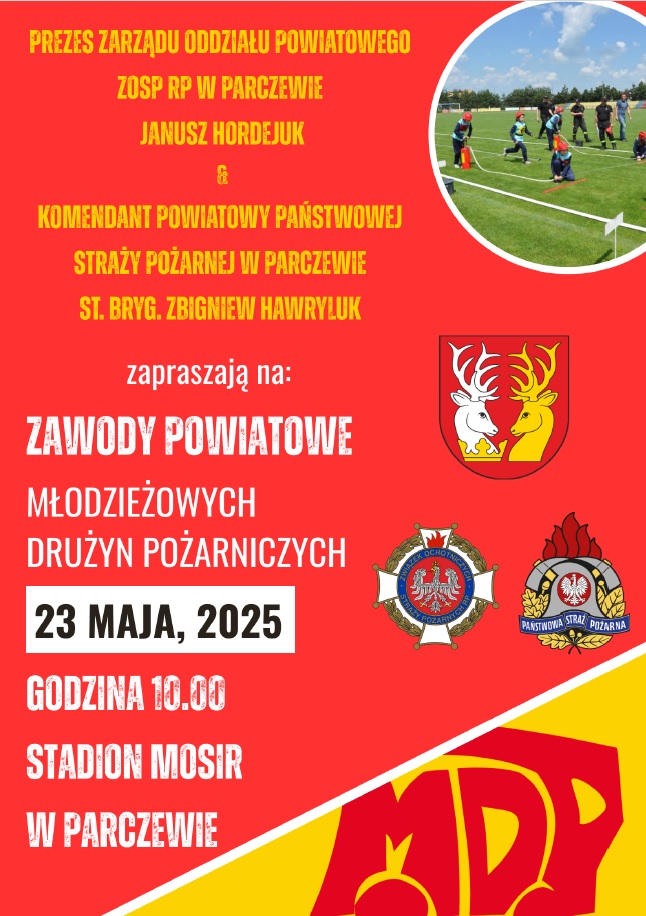 Powiatowe Zawody Sportowo - Pożarnicze Młodzieżowych Drużyn Pożarniczych